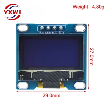 0.96 inç OLED 4PIN 7PIN IIC Seri Beyaz Ekran Modülü 128X64 I2C SSD1306 12864 LCD ekran panosu Arduino için