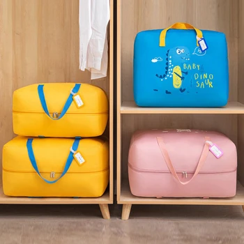 1 ADET saklama çantası s Firma Kolu Giysi Çantası Anti-scratch Kullanımlık Sevimli Kalınlaşmış saklama çantası