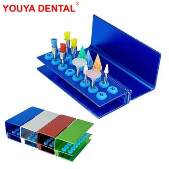 16 Delik Diş Burs Blok Tutucu Otoklavlanabilir Sterilizatör Diş Hekimliği Laboratuvarı Standı Burs saklama kutusu Organizatör Dezenfeksiyon Kutusu