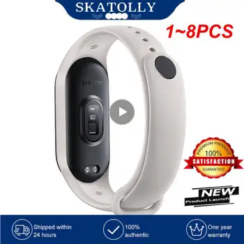 1~8 ADET Sıcak Satış Ücretsiz Kargo Öğeleri Silikon Yedek Kayış Smartwatch Kayış Watchband Bilek Kayışı OPPO Bant Akıllı