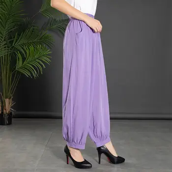 2023 İlkbahar Yaz Düz Renk Y2K Zarif kadın pantolonları Moda Tüm Maç Geniş Bacak Pantolon Kore Tarzı Gevşek Kadın Giysileri