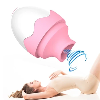 7 Hızları Meme Emme Oral Yalama Dil Oral Seks Yumurta Vibratör Klitoral Pussy Licker Masaj Seks Oyuncakları Masturbator