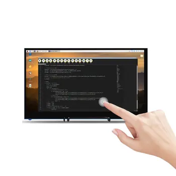 Ahududu Pi Ekran 15.6 inç IPS Dokunmatik Ekran Tam Görüntüleme Bilgisayar İkincil Ekran Taşınabilir Monitör