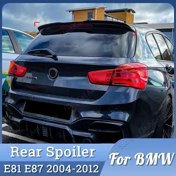 Araba Çatı Spoiler Arka Bagaj BMW için rüzgarlık 1 Serisi Hatchback E81 E87 120i 118i 116i Spoiler 2004-2011 Arka Kanat ABS Siyah