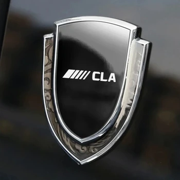 araba çıkartmaları 3D metal aksesuarları oto aksesuar Mercedes Benz AMG CLA CLK CLS GLA GLB GLC GLE GLK GLS GTS SLC SLK Otomatik