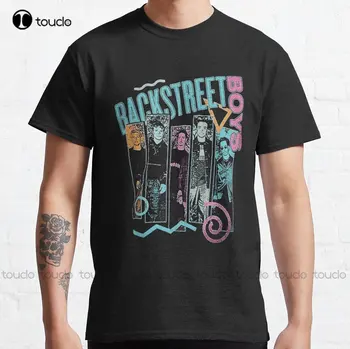 Backstreet Erkek klasik tişört Özel Yetişkin Genç Unisex Dijital Baskı Tee Gömlek Komik Sanat Streetwear Karikatür Tee Xs-5Xl
