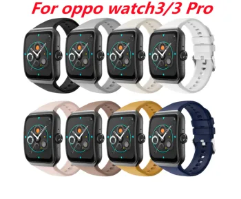 Bant Oppo Watch3 / Watch3Pro 43MM 50MM Silikon Döngü Correa Bilezik Oppo Watch3 / Watch3 Pro Kayış İzle Koruma Aksesuarları