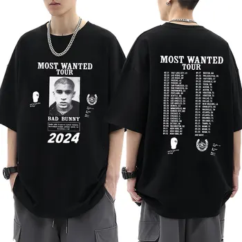 Kötü Tavşan T Shirt En Çok Aranan Tur 2024 Nadie Sabe Lo Que r e r e r e r e r e r e r e r e r e r e Bir Pasar Manana T-shirt Erkekler Hip Hop Vintage Pamuk Streetwear Unisex