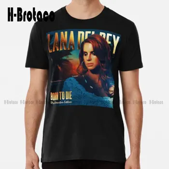 Lana Del Doğan Kalıp Ray Tur 2020 Siangselasa Lana Del Ray T-Shirt Özel Yetişkin Genç Unisex Dijital Baskı Tee Gömlek Xs-5Xl